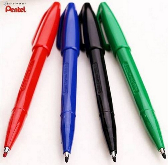 апиллярные ручки «Pentel Sing Pen S520»